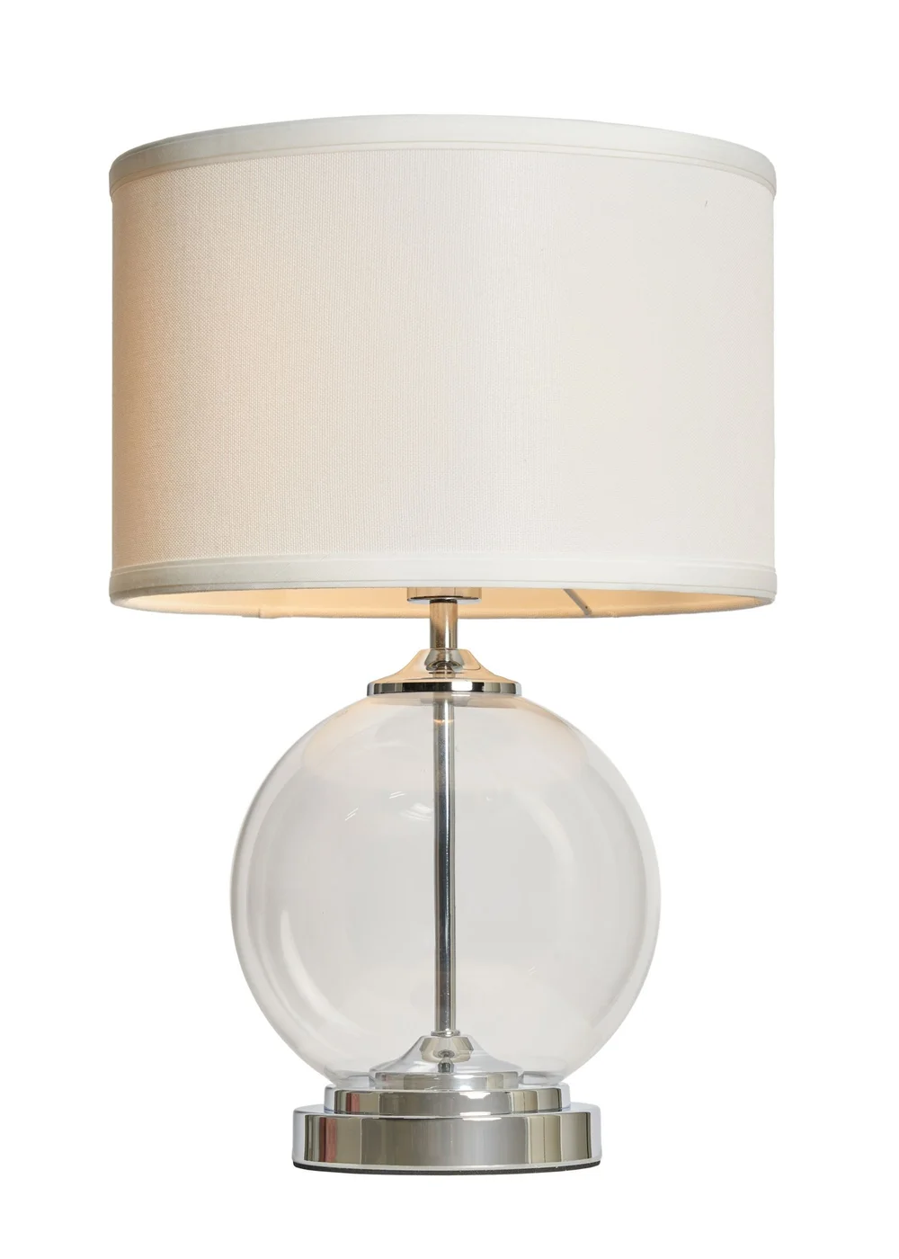 Inlight Small Dartmoor Glass Table Lamp (41cm x 28cm) - One Size Image 4