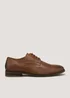 Tan Derby Shoes - Size 6 Image 1