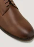 Tan Derby Shoes - Size 6 Image 2