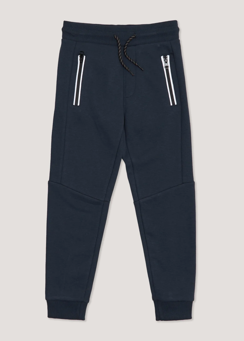 Boys Navy Mesh Joggers (4-16yrs) - Age 4 Years Image 1