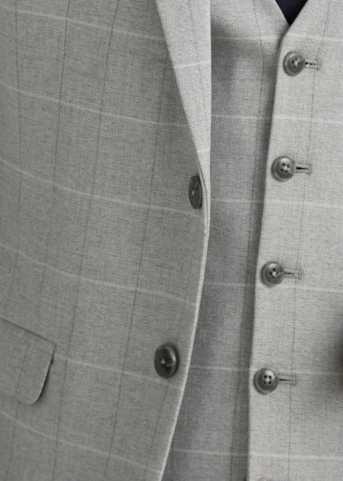 Taylor & Wright Grey Jackman Skinny Fit Suit Jacket - 36 Chest Regular Image 3