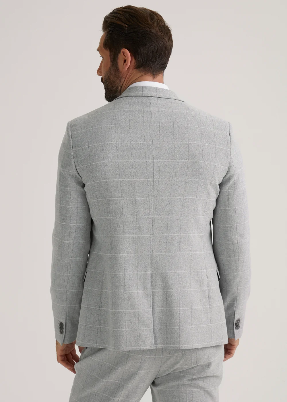 Taylor & Wright Grey Jackman Skinny Fit Suit Jacket - 36 Chest Regular Image 2