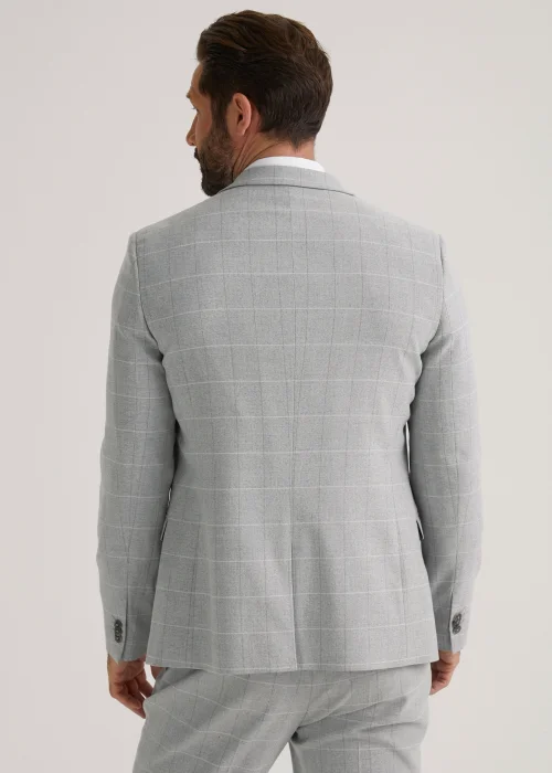 Taylor & Wright Grey Jackman Skinny Fit Suit Jacket - 36 Chest Regular Image 2
