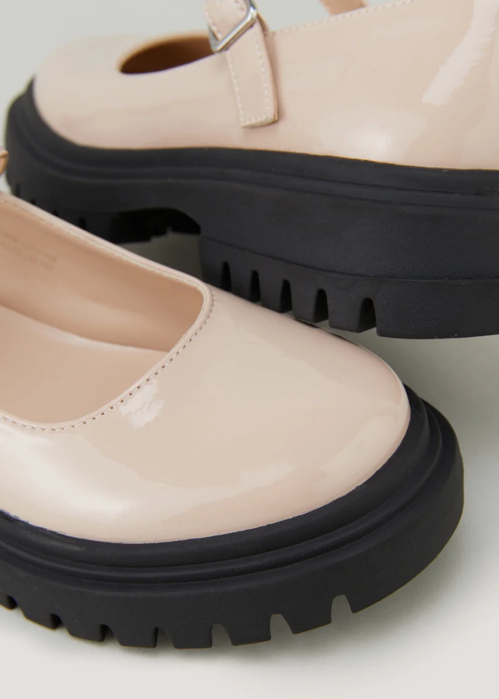 Girls Pink Patent Chunky Mary Jane Shoes (Younger 10-Older 5) - Size 10 Infants Image 2