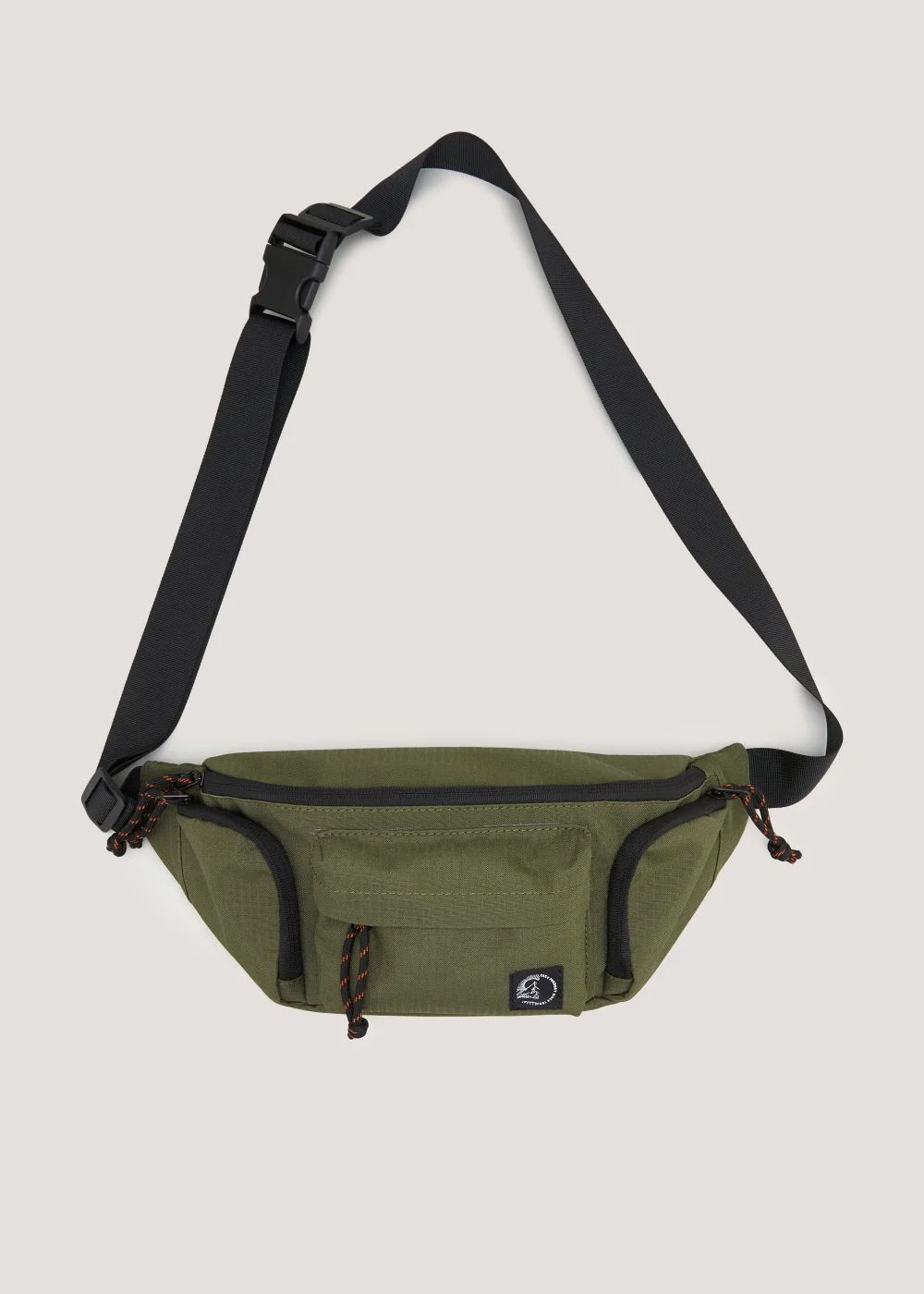 Khaki Crossbody Bag - One Size Image 1