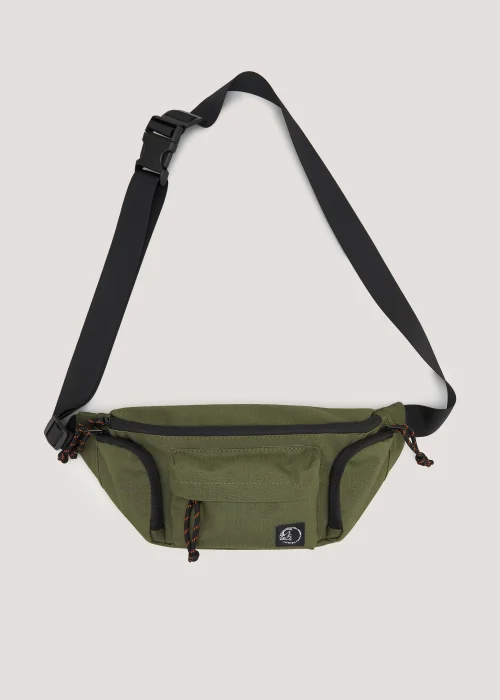 Khaki Crossbody Bag - One Size Image 1