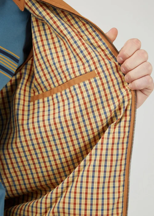 Ben Sherman Brown Harrington Jacket - 3XL Image 5