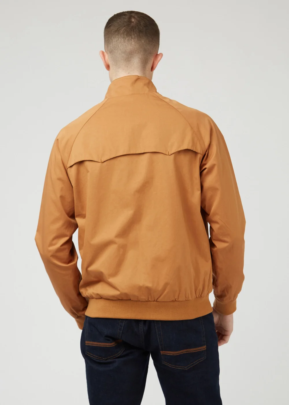 Ben Sherman Brown Harrington Jacket - 3XL Image 2