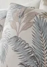 Natural Palm Leaf Print Duvet Cover - Single Image 2