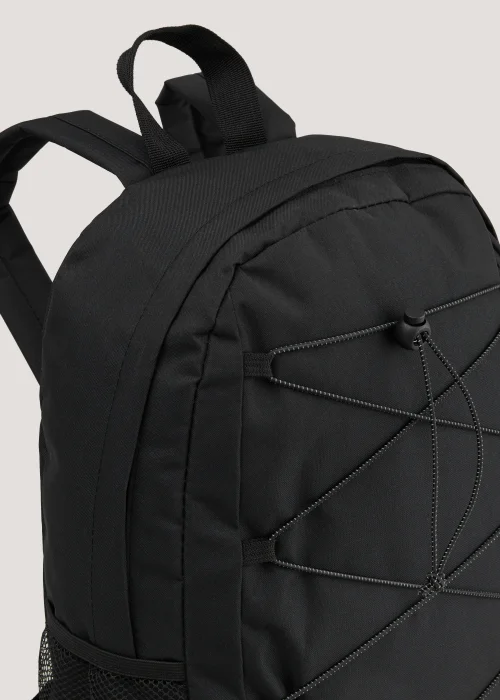 Kids Essential Black School Backpack - One Size Image 2