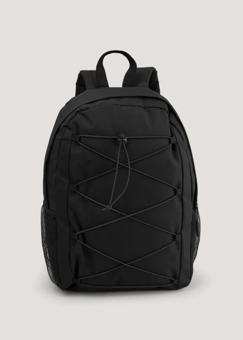 Kids Essential Black School Backpack - One Size Image 1