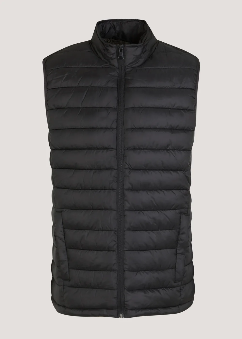 Black Puffer Gilet - S Image 5