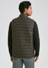 Khaki Puffer Gilet - S Image 2