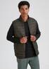 Khaki Puffer Gilet - S Image 1