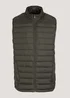 Khaki Puffer Gilet - S Image 5
