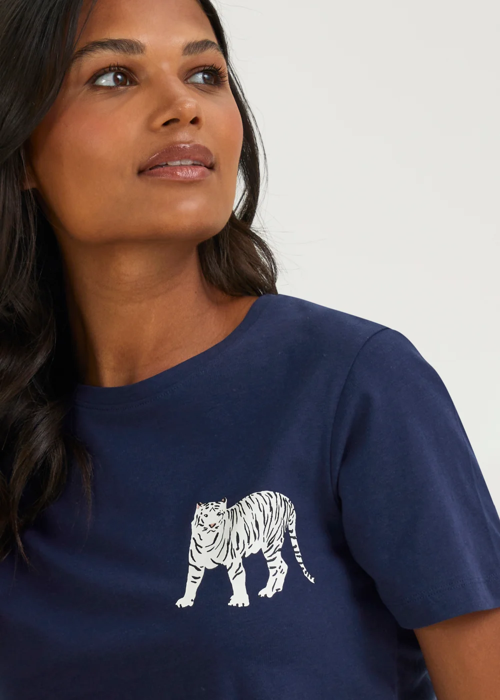 Navy Tiger Pyjama Set - Extra small Image 3