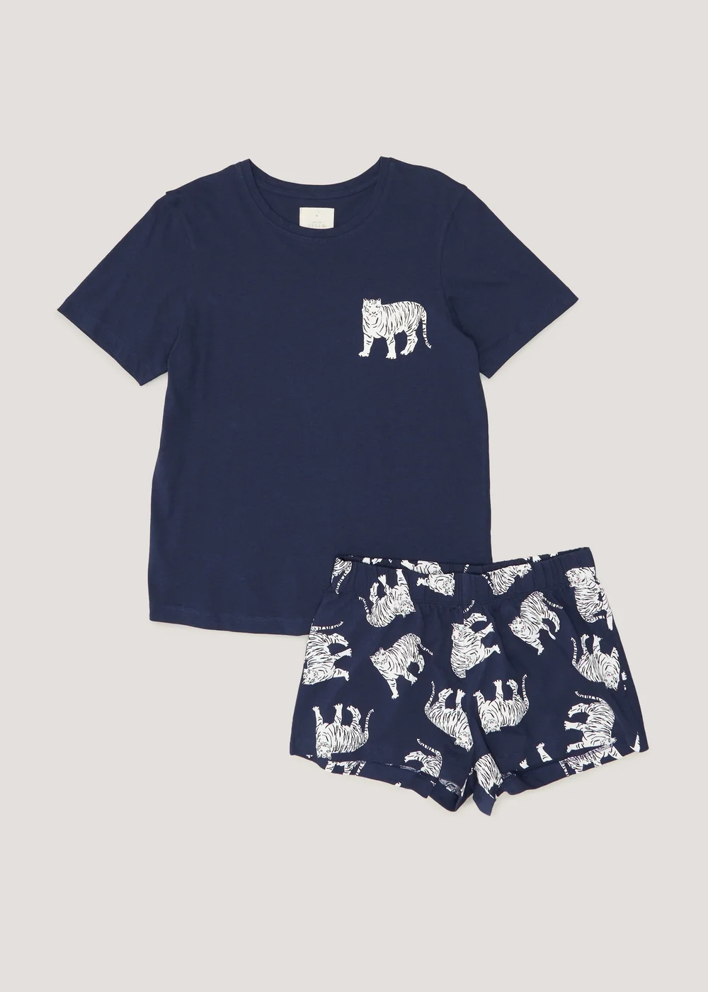 Navy Tiger Pyjama Set - Extra small Image 5