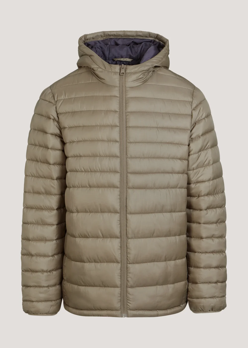 Stone Hooded Puffer Coat - S Image 5
