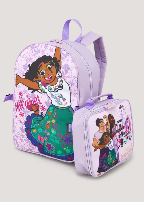 Kids Lilac Disney Encanto School Backpack & Lunch Bag Set - One Size Image 2