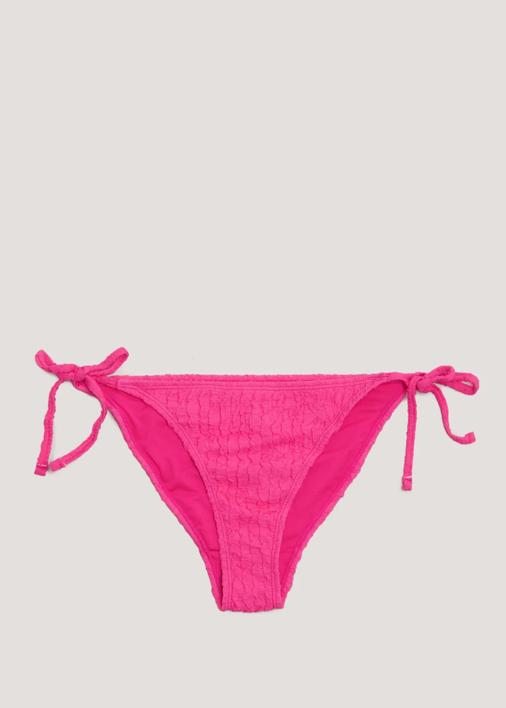 Pink Seersucker Bikini Bottoms - Size 6 Image 4