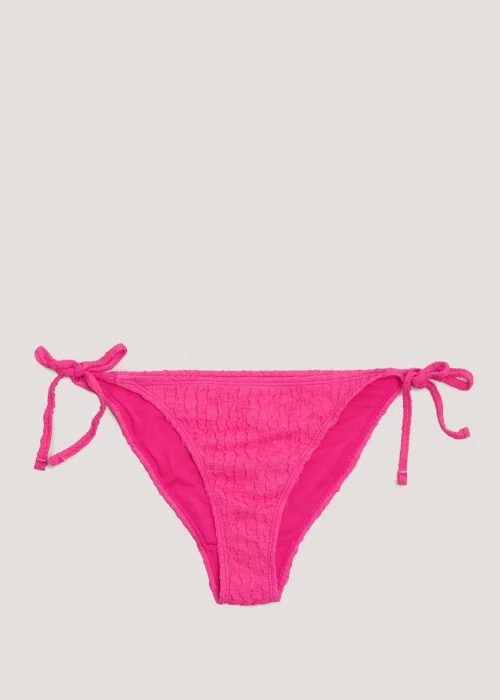 Pink Seersucker Bikini Bottoms - Size 6 Image 4