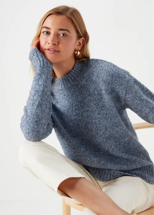 Blue Twist Jumper - XS Image 4
