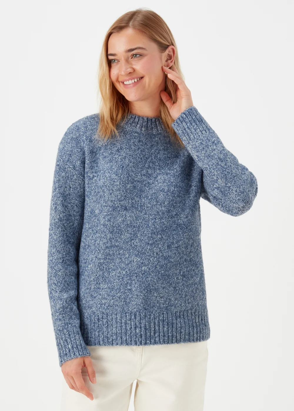 Blue Twist Jumper - XS Image 1