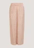 Multicoloured Print Wide Leg Trousers - Size 8 Image 1