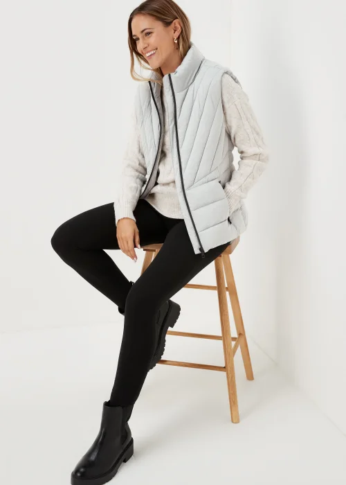 Grey Shower Resistant Gilet - 8 Image 4