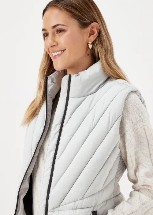 Grey Shower Resistant Gilet - 8 Image 3