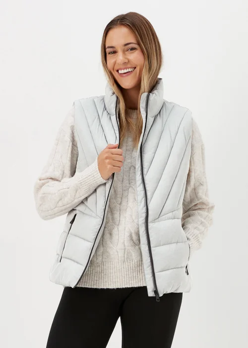 Grey Shower Resistant Gilet - 8 Image 1