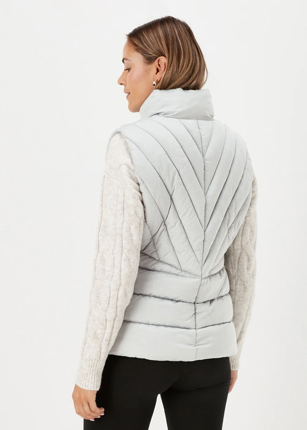 Grey Shower Resistant Gilet - 8 Image 2
