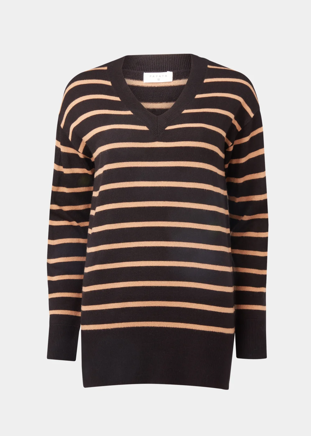 Black Stripe Soft Touch Jumper - 8 Image 5