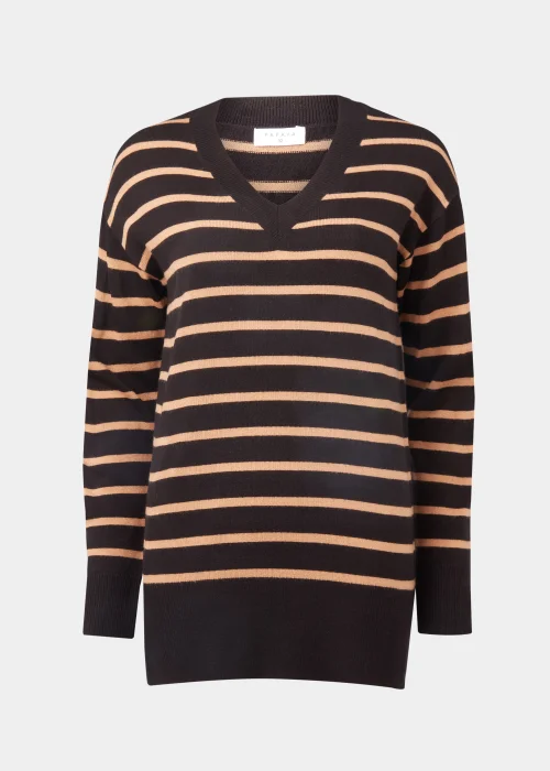 Black Stripe Soft Touch Jumper - 8 Image 5