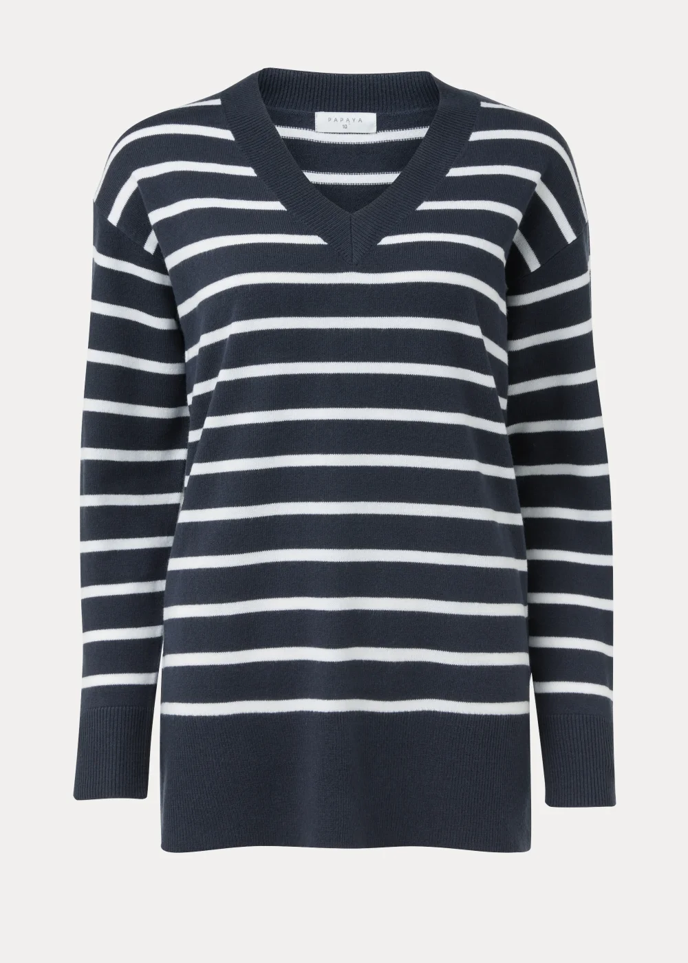 Navy Stripe Soft Touch Jumper - 8 Image 5