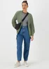 Green Acrylic Cardigan - XS Image 4