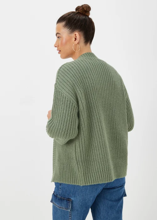 Green Acrylic Cardigan - XS Image 2