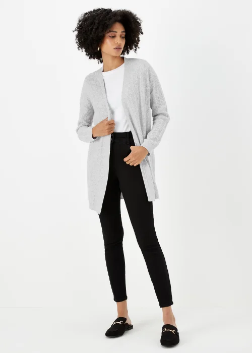 Grey Baby Cable Knit Cardigan - XS Image 4