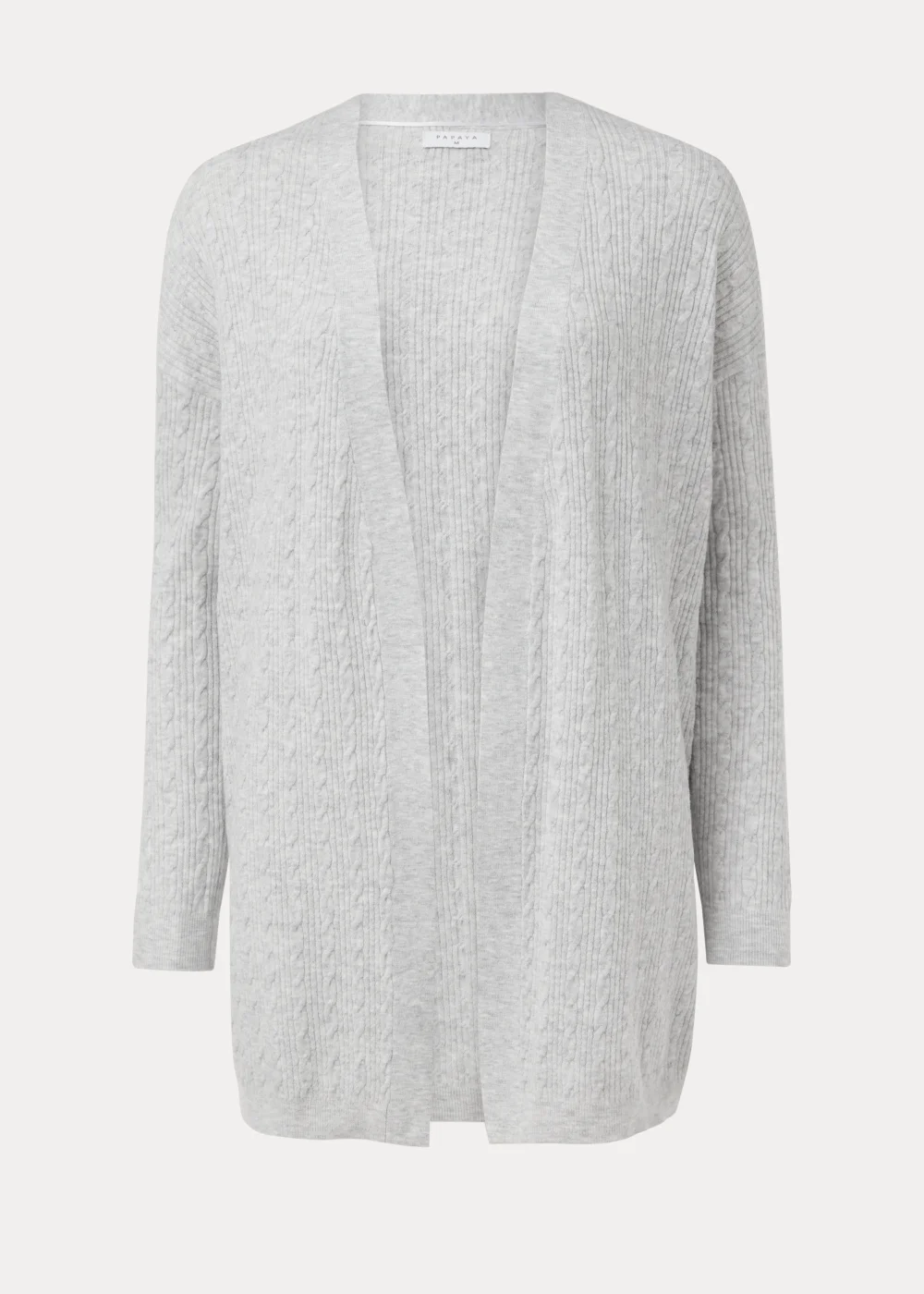 Grey Baby Cable Knit Cardigan - XS Image 5