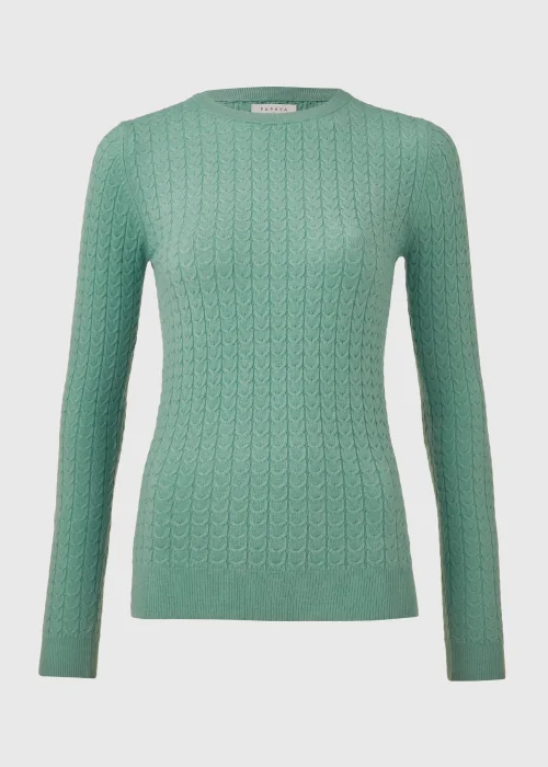 Green Baby Cable Jumper - 8 Image 5