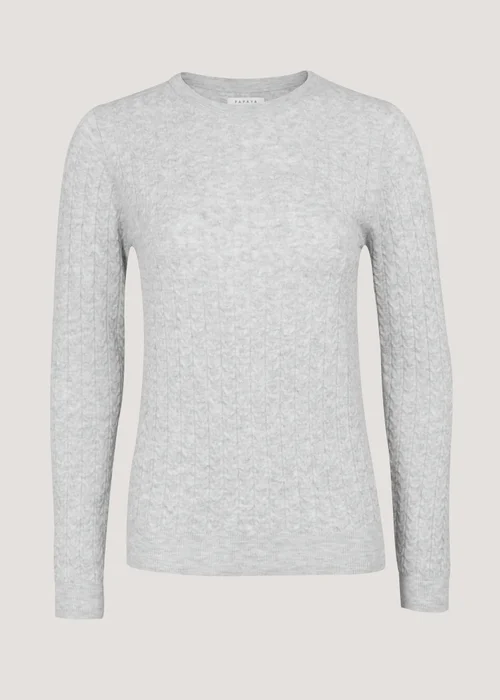 Grey Baby Cable Jumper - 22 Image 5