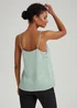 Mint Lace Trim Cami Top - Size 8 Image 2