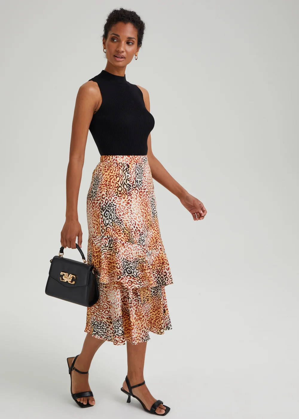 Et Vous Black Knitted Vest Top - 8 Image 4