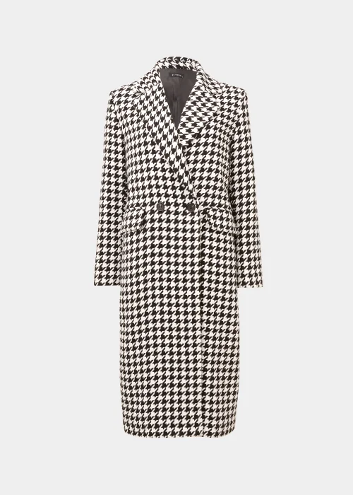 Et Vous Monochrome Dogtooth Formal Coat - 8 Image 5