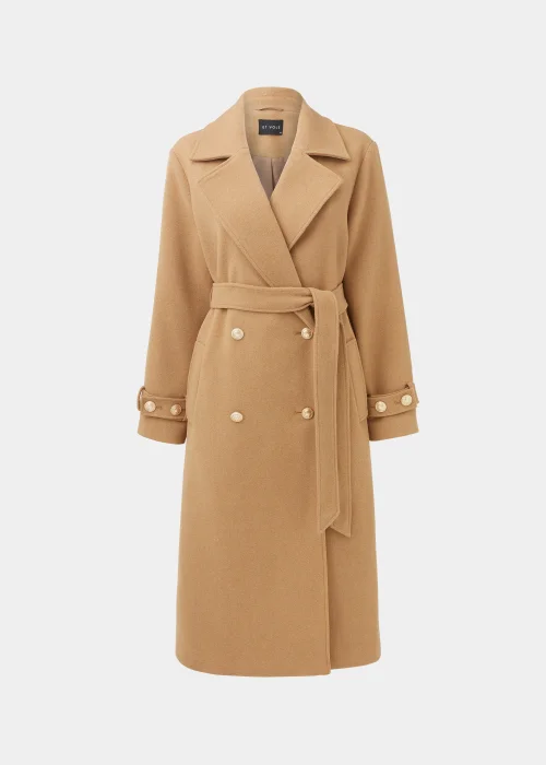 Et Vous Beige Camel Coat - 8 Image 5