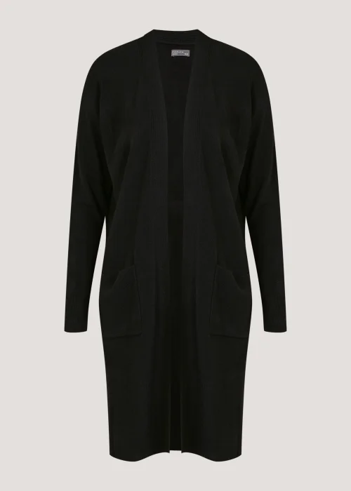 Papaya Curve Black Knitted Cardigan - 18-20 Image 5
