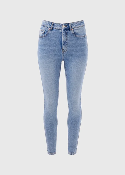 April Mid Wash Skinny Jeans - 8/L29 Image 4