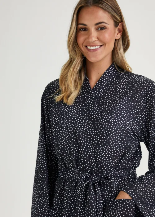 Black Dressing Gown - Extra small Image 3