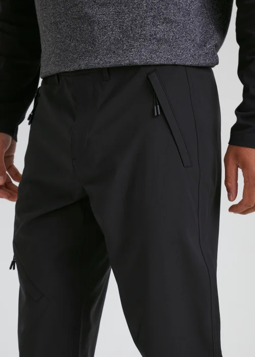 Black Trek Trousers - 30 Waist Regular Image 3