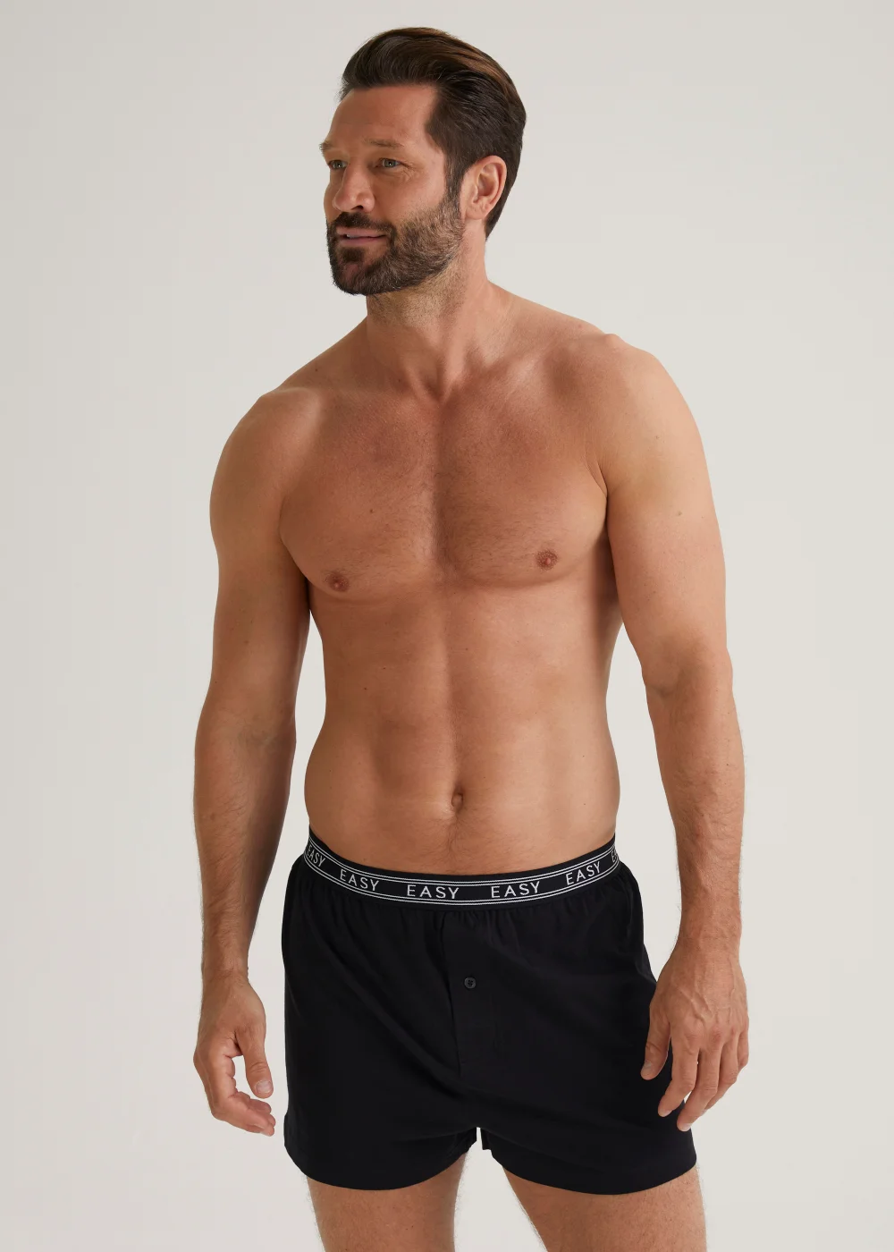5 Pack Black Loose Fit Boxers - S Image 2